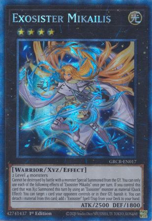 GRCR-EN017 Exosister Mikailis (Collector's Rare)