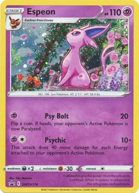 Sword & Shield Promo SWSH174 Espeon