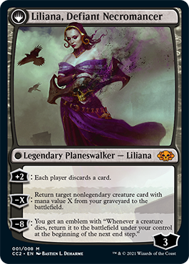 Liliana, Heretical Healer // Liliana, Defiant Necromancer