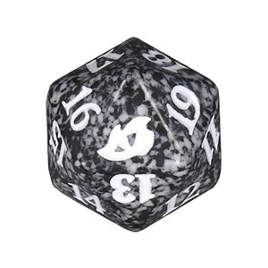 Magic Ikoria Spindown Dice - Black