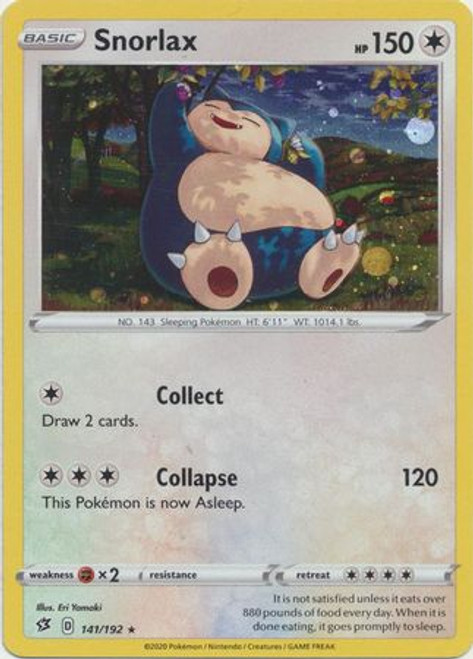 Rebel Clash 141/192 Snorlax (Cosmo Holo)