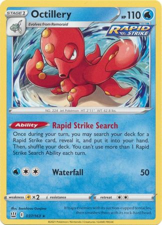 Battle Styles 037/163 Octillery (Non-Holo)