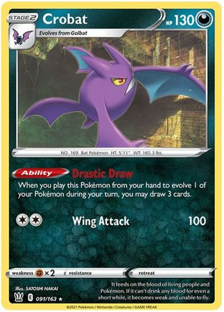 Battle Styles 091/163 Crobat (Non-Holo)