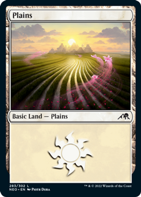 Plains (#283) | Kamigawa: Neon Dynasty