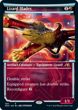 Lizard Blades (Soft Glow Frame)