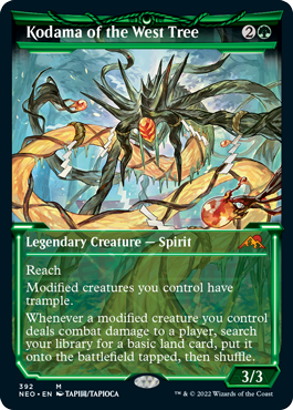 Kodama of the West Tree (Soft Glow Frame)