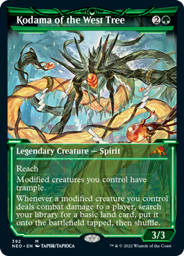 Kodama of the West Tree (Soft Glow Frame)