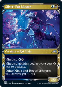 Silver-Fur Master (Ninja Frame) (foil)