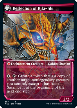 Fable of the Mirror-Breaker // Reflection of Kiki-Jiki (Soft Glow Frame) (foil)