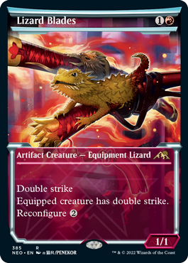 Lizard Blades (Soft Glow Frame) (foil)
