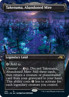 Takenuma, Abandoned Mire (Borderless Art) (foil)