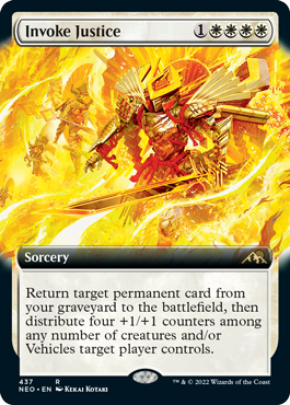 Invoke Justice (Extended Art) (foil)