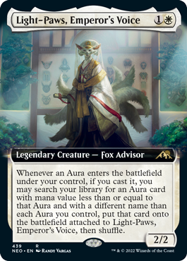 Light-Paws, Emperor's Voice (Extended Art) (foil)