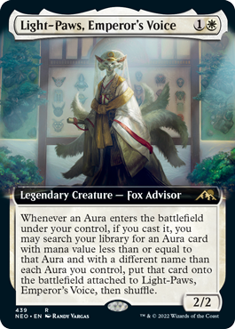 Light-Paws, Emperor's Voice (Extended Art) (foil)