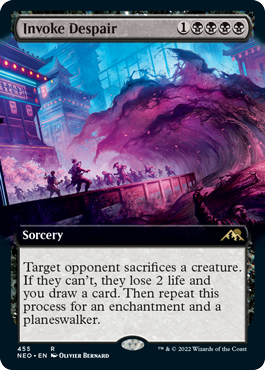 Invoke Despair (Extended Art) (foil)