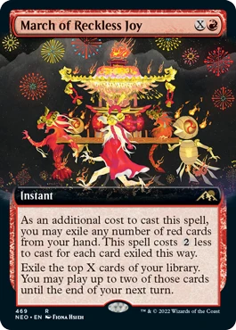 March of Reckless Joy (Extended Art) (foil)