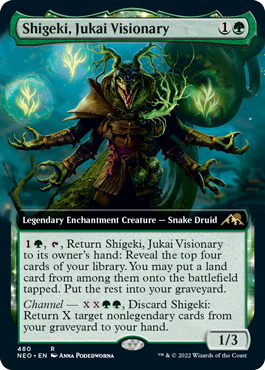 Shigeki, Jukai Visionary (Extended Art) (foil)