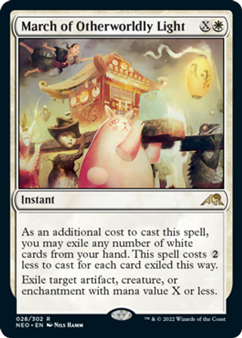 March of Otherworldly Light (foil) | Kamigawa: Neon Dynasty