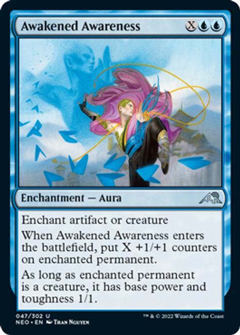 Awakened Awareness (foil) | Kamigawa: Neon Dynasty