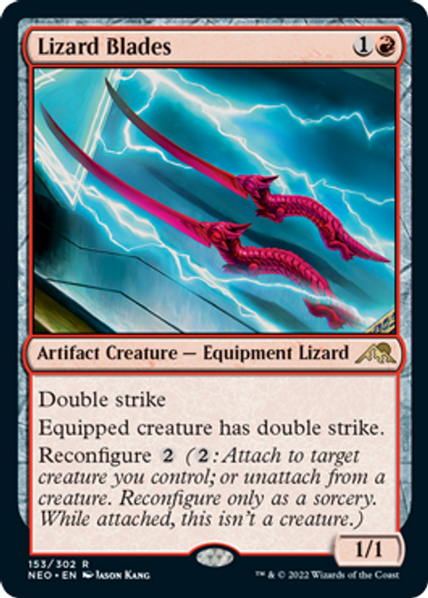 Lizard Blades (foil) | Kamigawa: Neon Dynasty