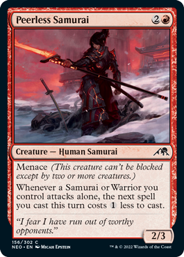 Peerless Samurai (foil)