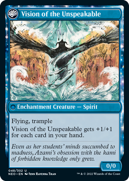 Behold the Unspeakable // Vision of the Unspeakable (foil)