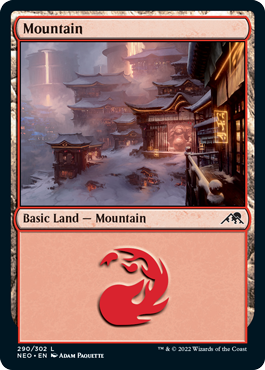 Mountain (#290) (foil)