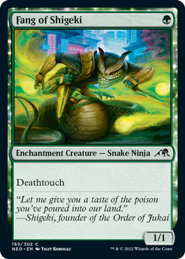 Fang of Shigeki (foil)