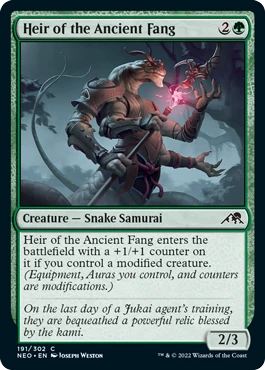 Heir of the Ancient Fang (foil)