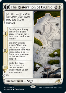 The Restoration of Eiganjo // Architect of Restoration (foil)