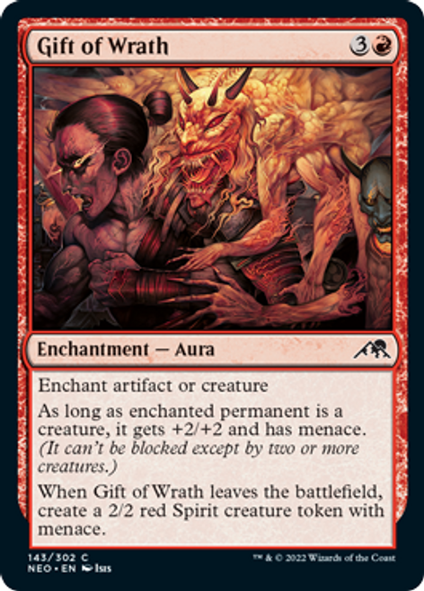 Gift of Wrath (foil) | Kamigawa: Neon Dynasty