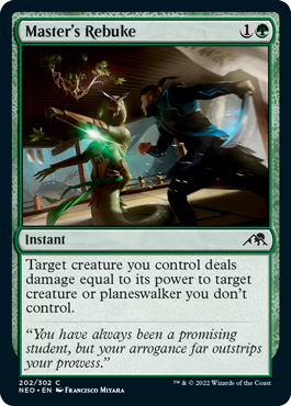Master's Rebuke (foil)