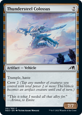 Thundersteel Colossus (foil)