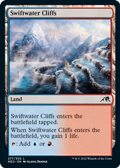 Swiftwater Cliffs (foil) | Kamigawa: Neon Dynasty