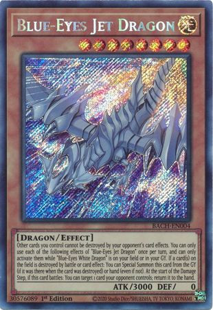 BACH-EN004 Blue-Eyes Jet Dragon