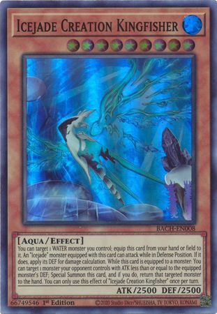 BACH-EN008 Icejade Creation Kingfisher