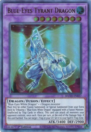 BACH-EN037 Blue-Eyes Tyrant Dragon