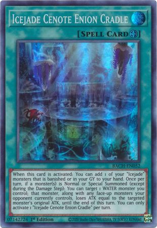 BACH-EN052 Icejade Cenote Enion Cradle