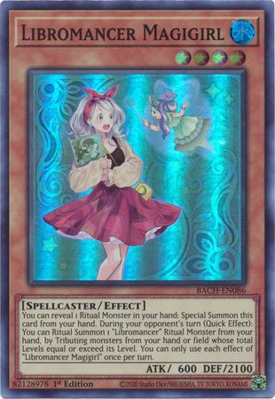 BACH-EN086 Libromancer Magigirl
