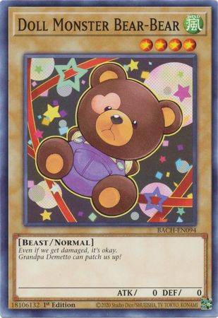 BACH-EN094 Doll Monster Bear-Bear