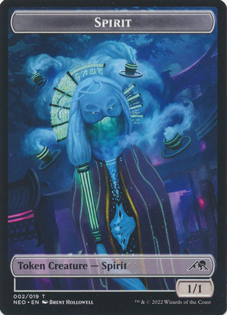 Kamigawa: Neon Dynasty - Spirit Token (#2)