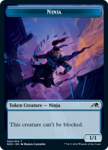 Kamigawa: Neon Dynasty - Ninja Token