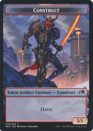 Kamigawa: Neon Dynasty - Construct Token (#6)