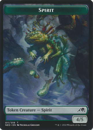 Kamigawa: Neon Dynasty - Spirit Token (#11)