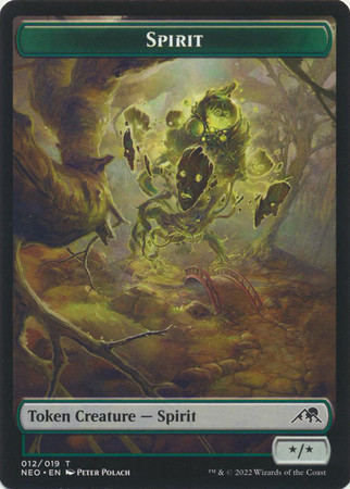 Kamigawa: Neon Dynasty - Spirit Token (#12)