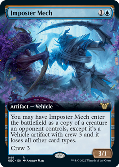 Imposter Mech (Extended Art) | Kamigawa: Neon Dynasty Commander