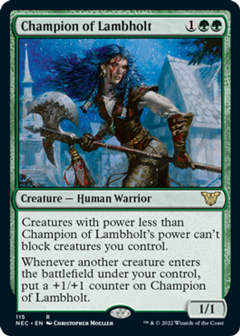Champion of Lambholt | Kamigawa: Neon Dynasty Commander