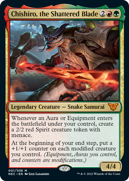Chishiro, the Shattered Blade (foil)