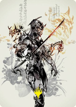 Satoru Umezawa Art Card (#73) (Gold Signature)