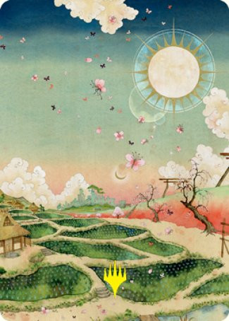 Plains Art Card (#79) (Gold Signature)